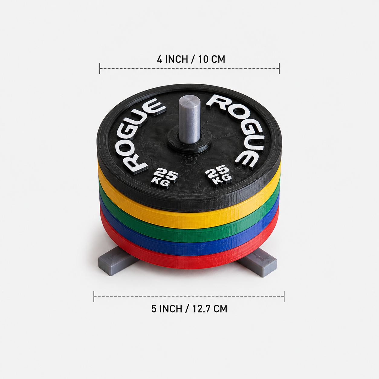 Gym Plate Coasters Set of 5 – Novelty Boy