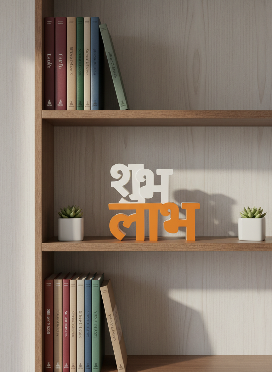 Shubh Labh Table Sign