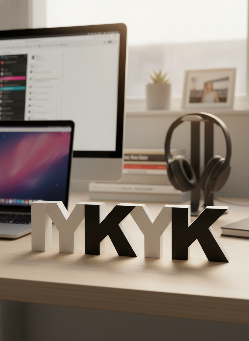 IYKYK Table Sign – Novelty Boy