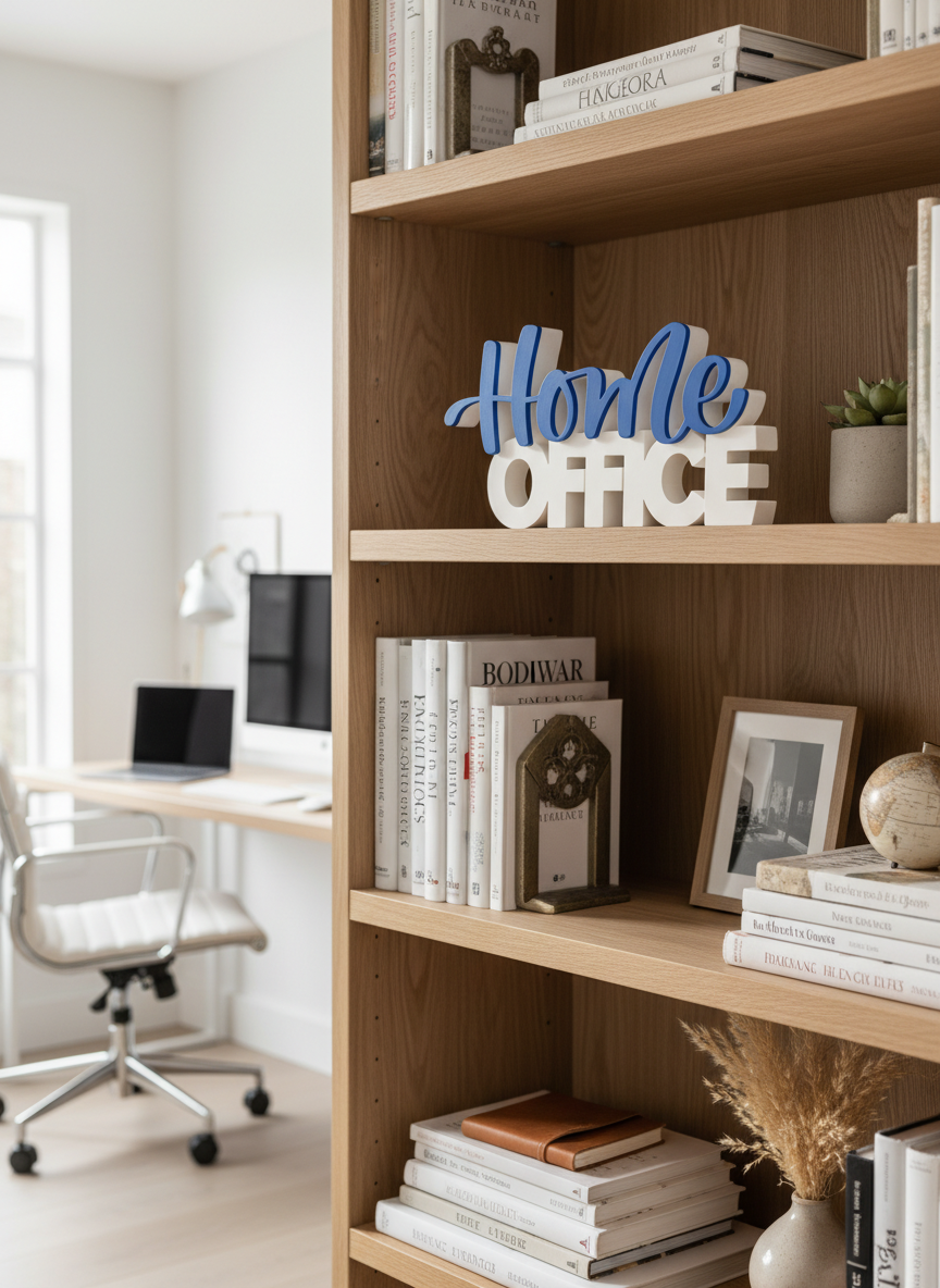 Home Office Table Sign – Novelty Boy