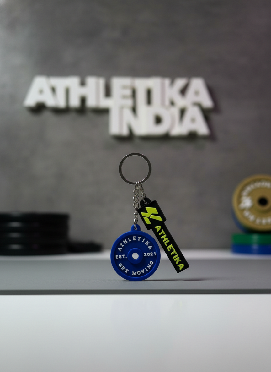 Custom Gym Branding Pack – Plates, Keychains & Table Sign | Gym Merchandise Combo