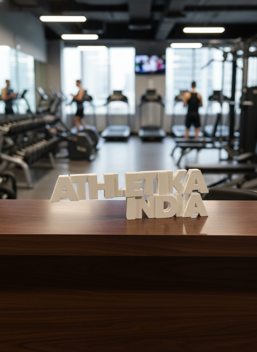 Custom Gym Branding Pack – Plates, Keychains & Table Sign | Gym Merchandise Combo