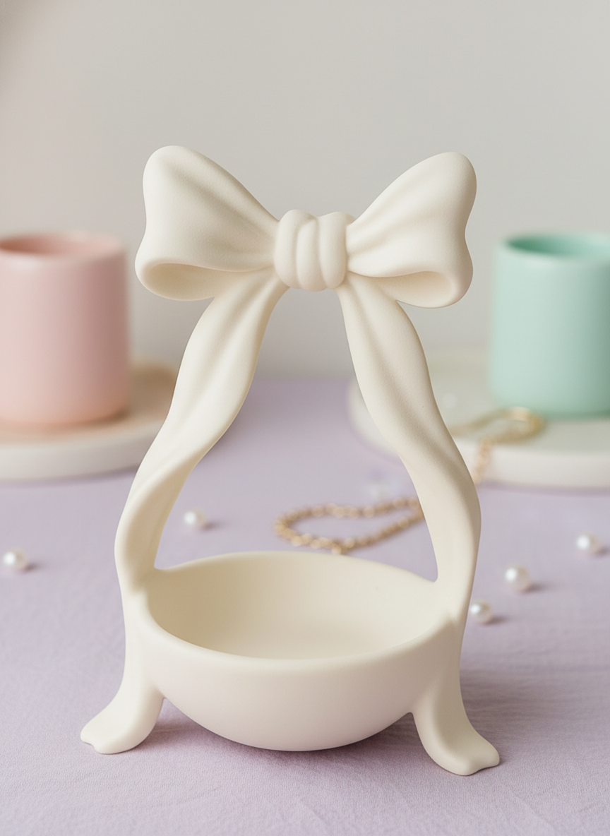 Decorative Bow Catchall Dish – Novelty Boy